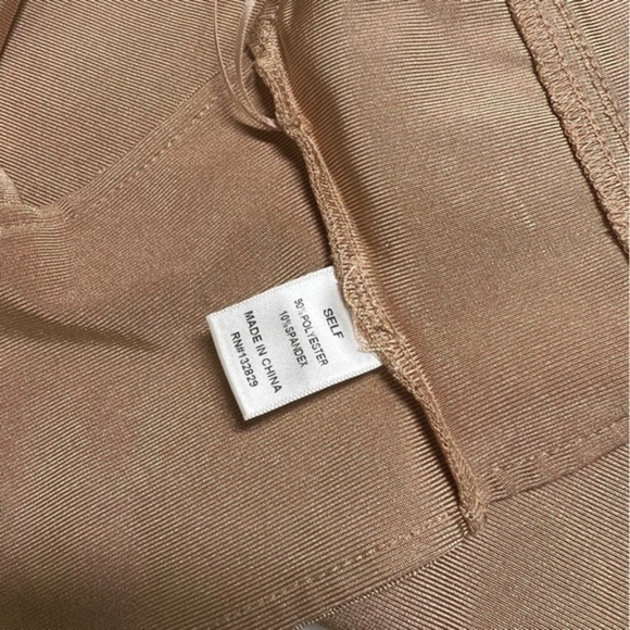 Two Piece Set Bandage Bodycon Lace Up Dress - Picture 12 of 14